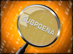 Served a subpoena
