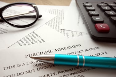 Payment terms in a contract